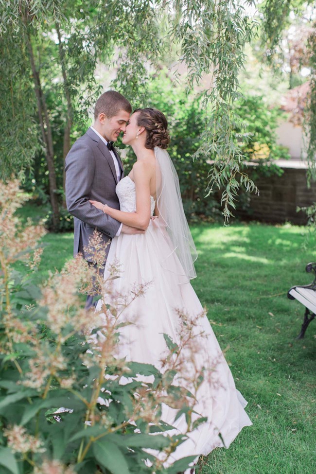 Dreamy summer garden wedding with romantic, rustic barn details - Brittany Lee Photography