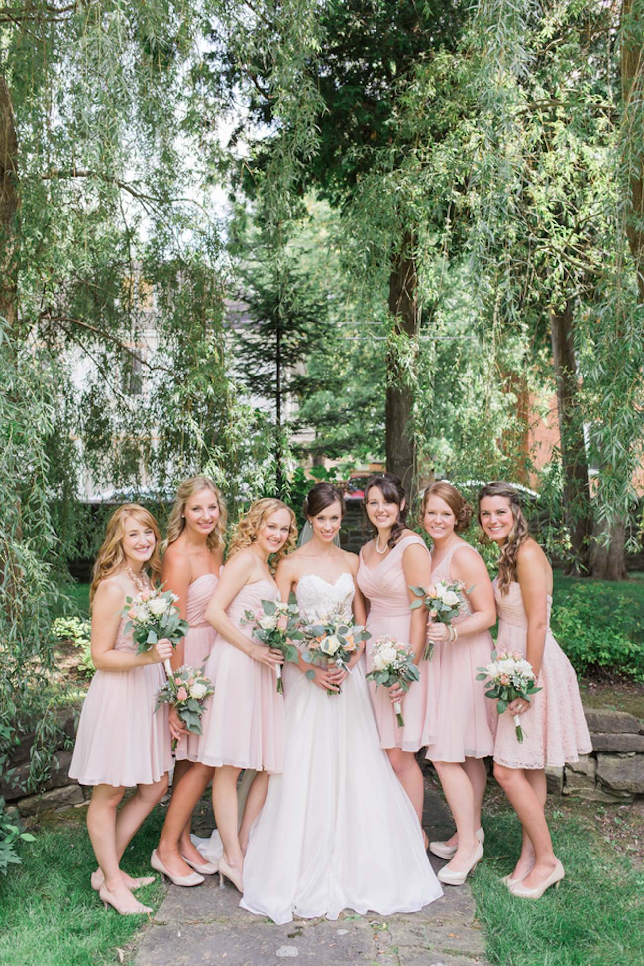 Dreamy summer garden wedding with romantic, rustic barn details - Brittany Lee Photography