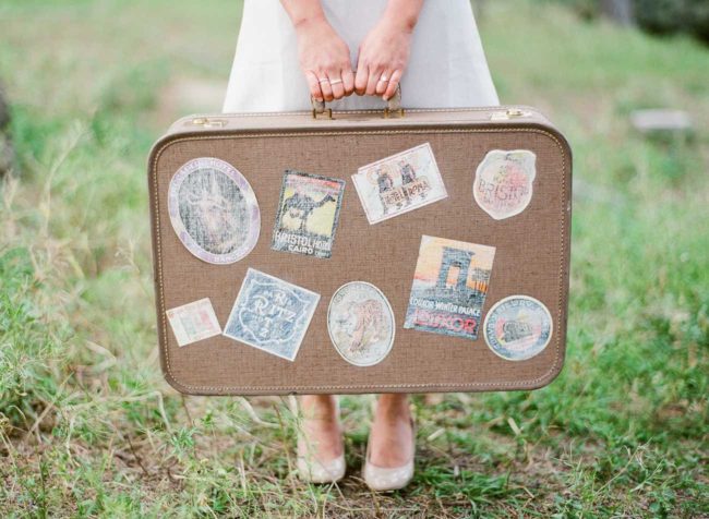 The cutest Travel Themed Engagement Photo Ideas by Bowtie and Bloom