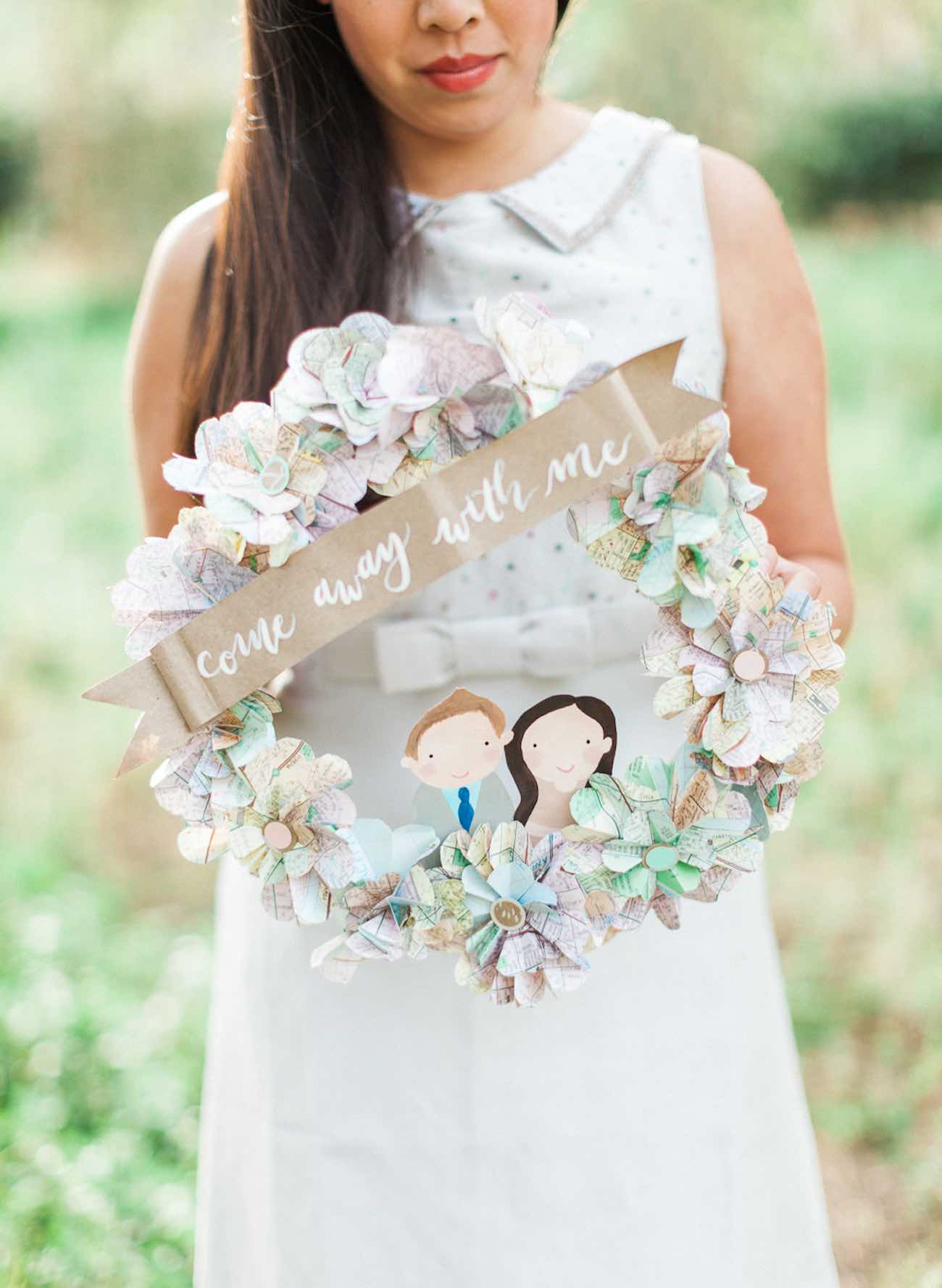 The cutest Travel Themed Engagement Photo Ideas by Bowtie and Bloom