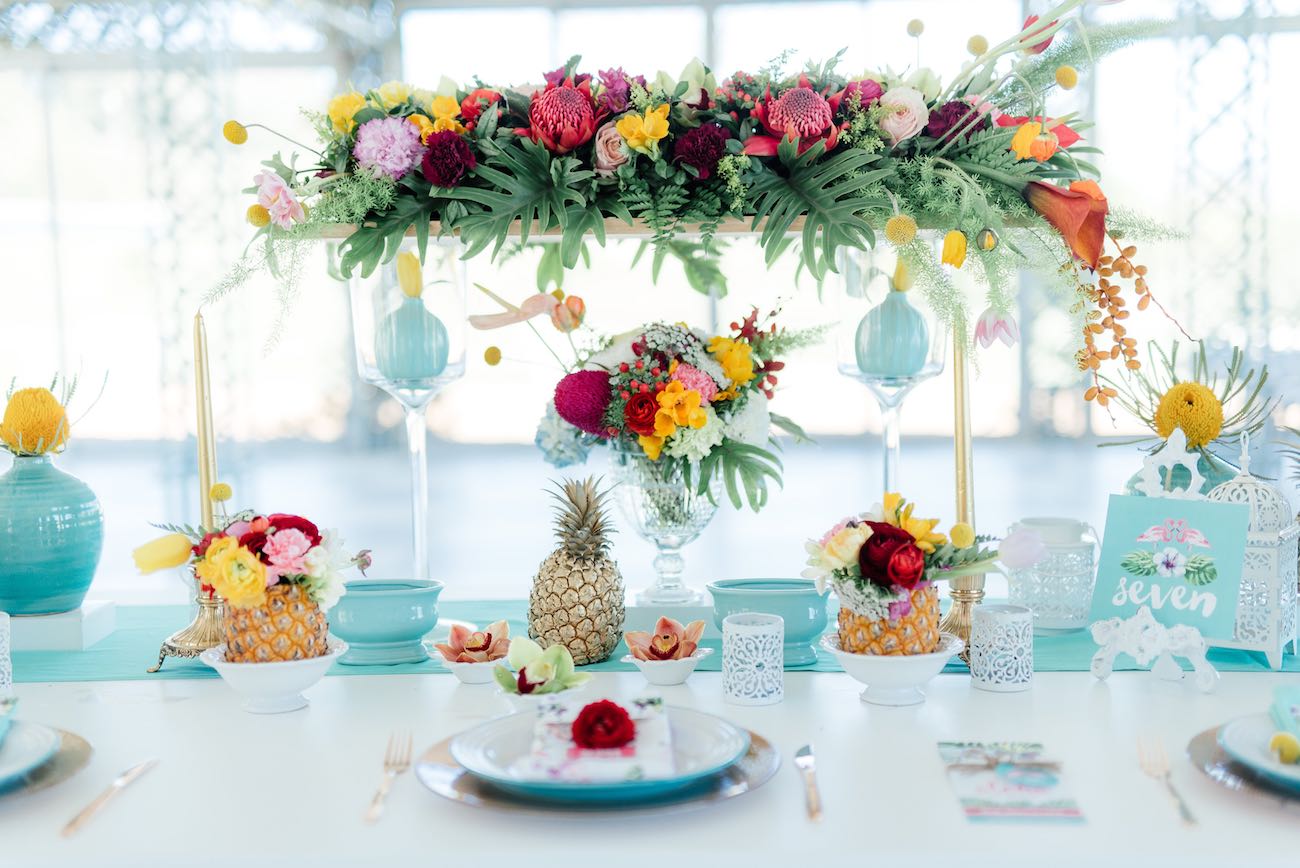 Tropical Beach Wedding Decorations