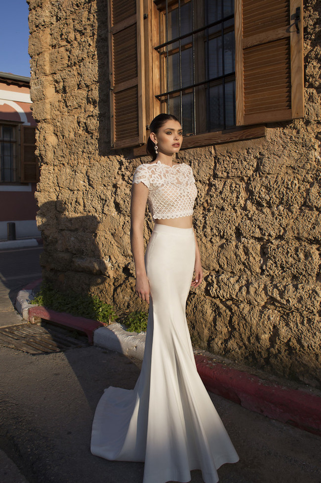 Possibly The Most Epic Selection Of Two Piece Wedding Dress Bridal Separates Ever 