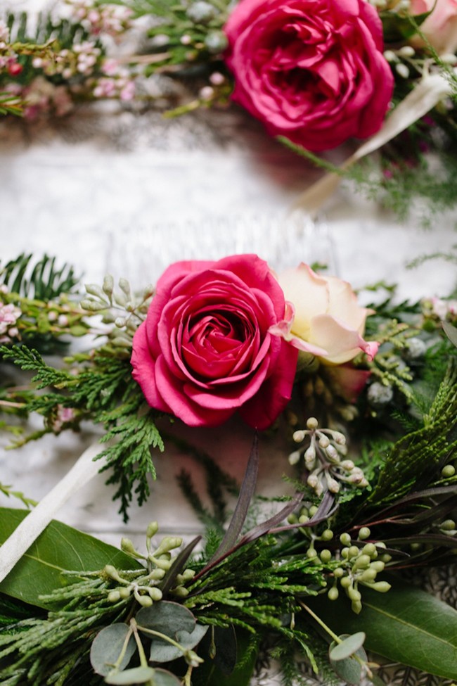 Pink + Lavender Winter Colorado Wedding - Sarah Libby