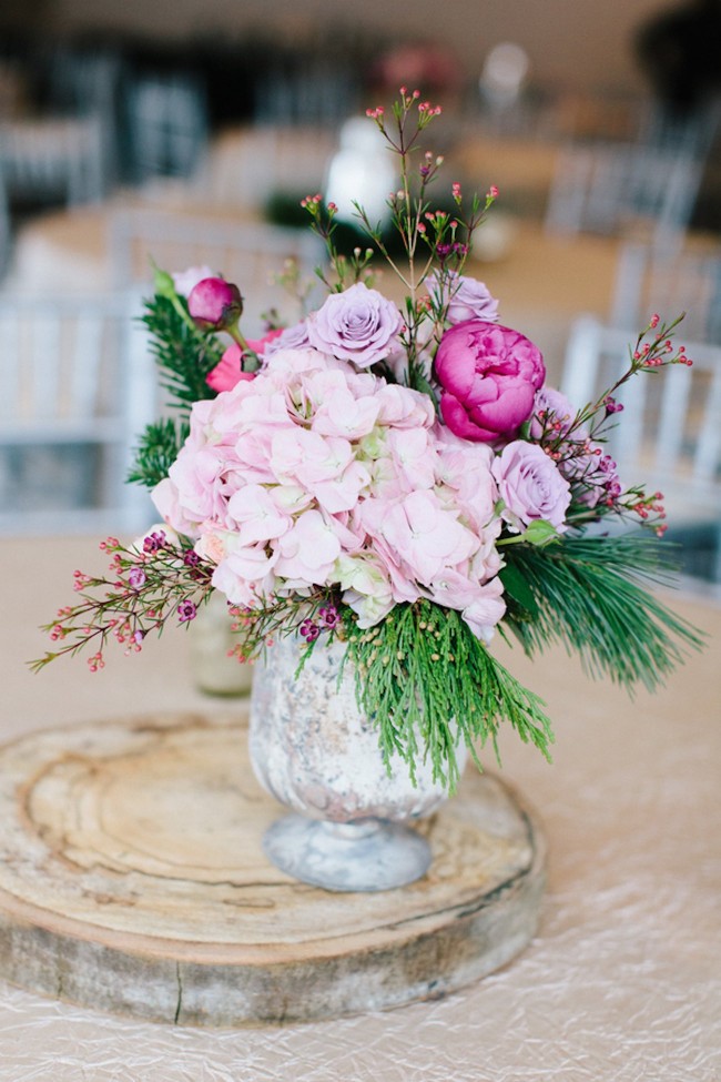 Pink + Lavender Winter Colorado Wedding - Sarah Libby