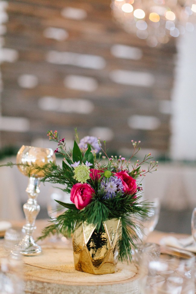 Pink + Lavender Winter Colorado Wedding - Sarah Libby