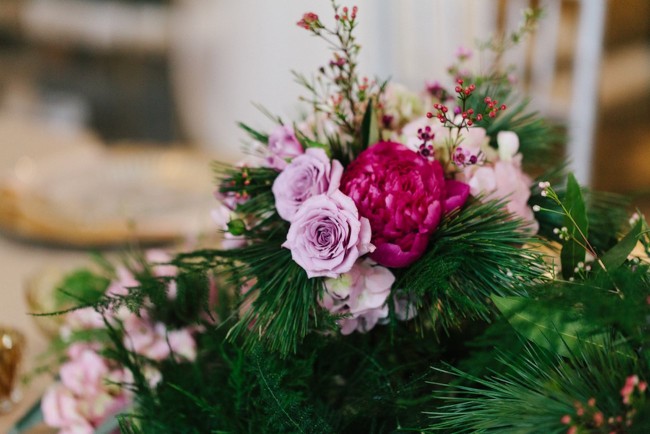 Pink + Lavender Winter Colorado Wedding - Sarah Libby