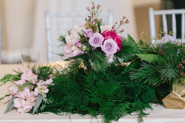 Pink + Lavender Winter Colorado Wedding - Sarah Libby
