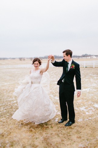 Pink + Lavender Winter Colorado Wedding - Sarah Libby