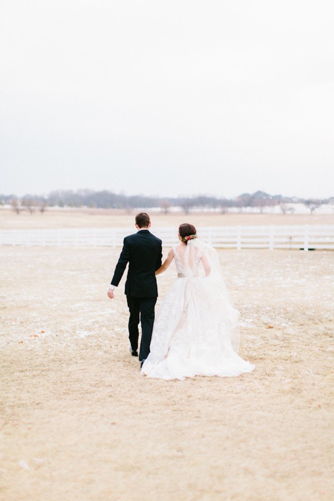 Pink + Lavender Winter Colorado Wedding - Sarah Libby