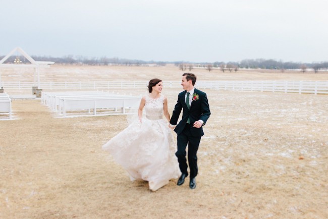 Pink + Lavender Winter Colorado Wedding - Sarah Libby