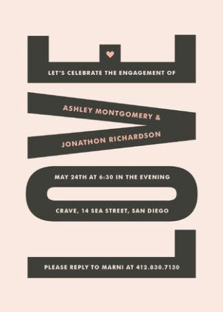 engagement party invitations