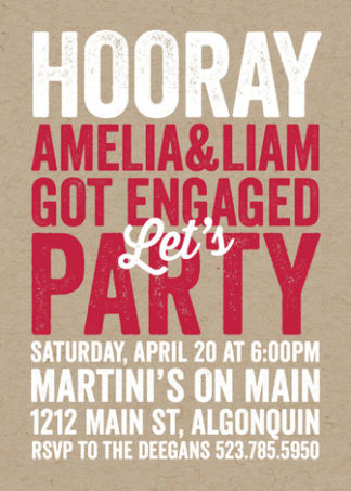 engagement party invitations